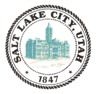 Salt Lake City, Utah 1847 circular logo