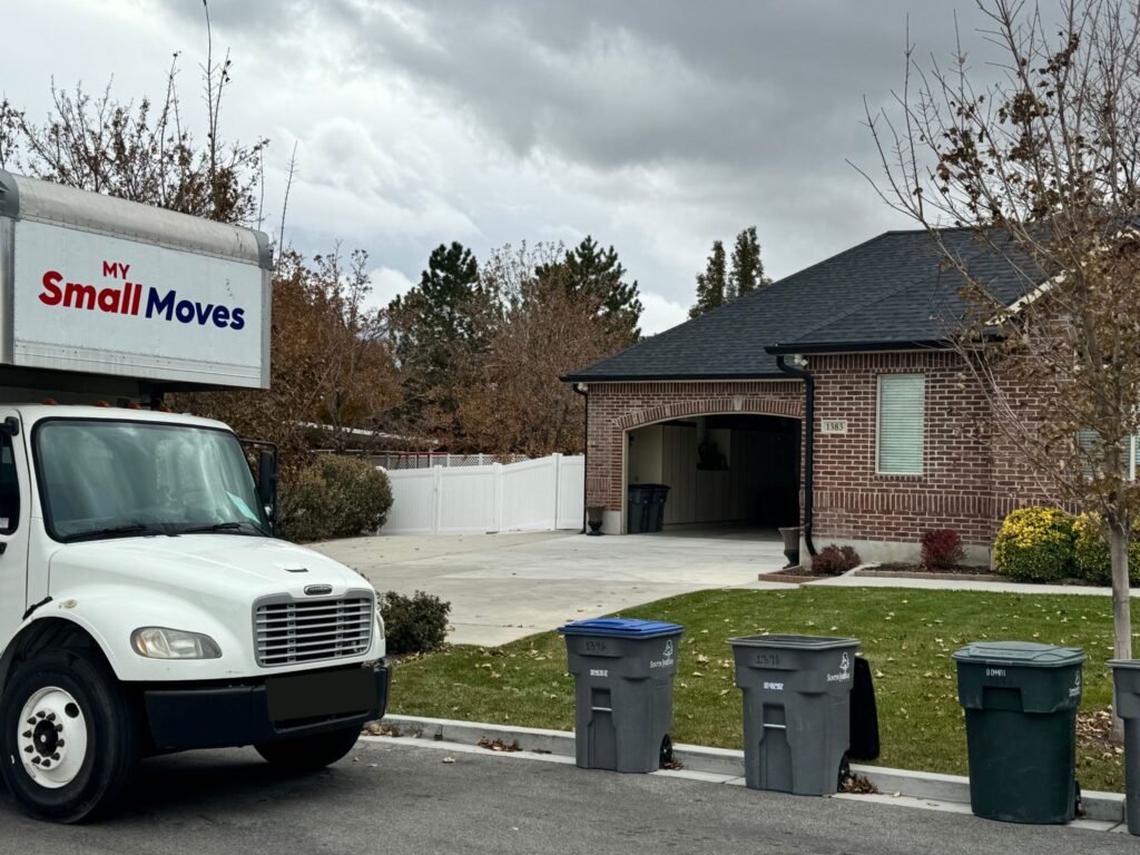 Movers in West Valley Truck at house