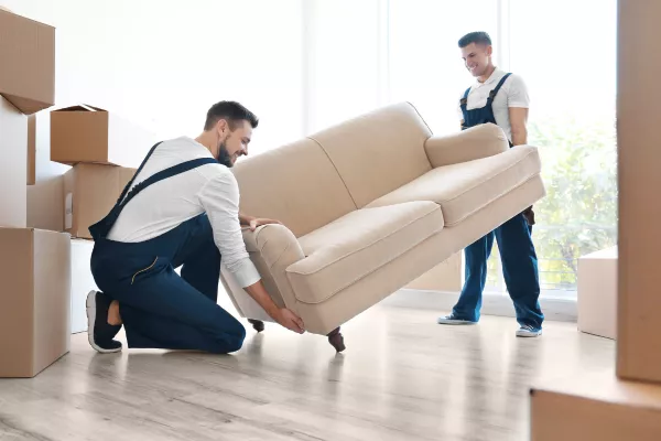 Sandy Movers moving couch
