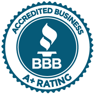 BBB A+ rating badge