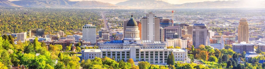 Salt Lake City Day Scene