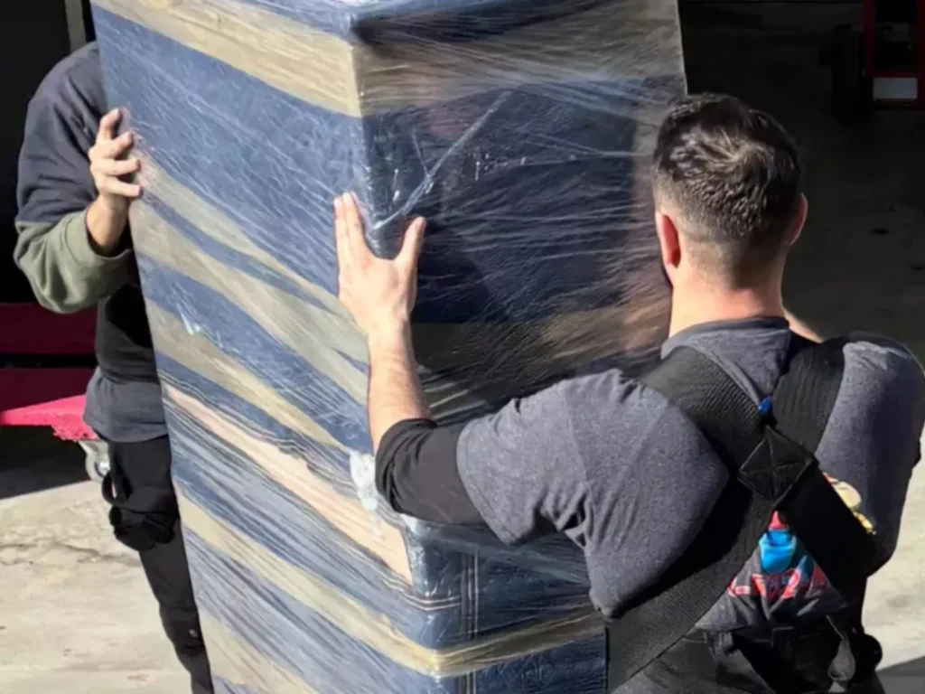 Salt Lake City Movers protecting furniture