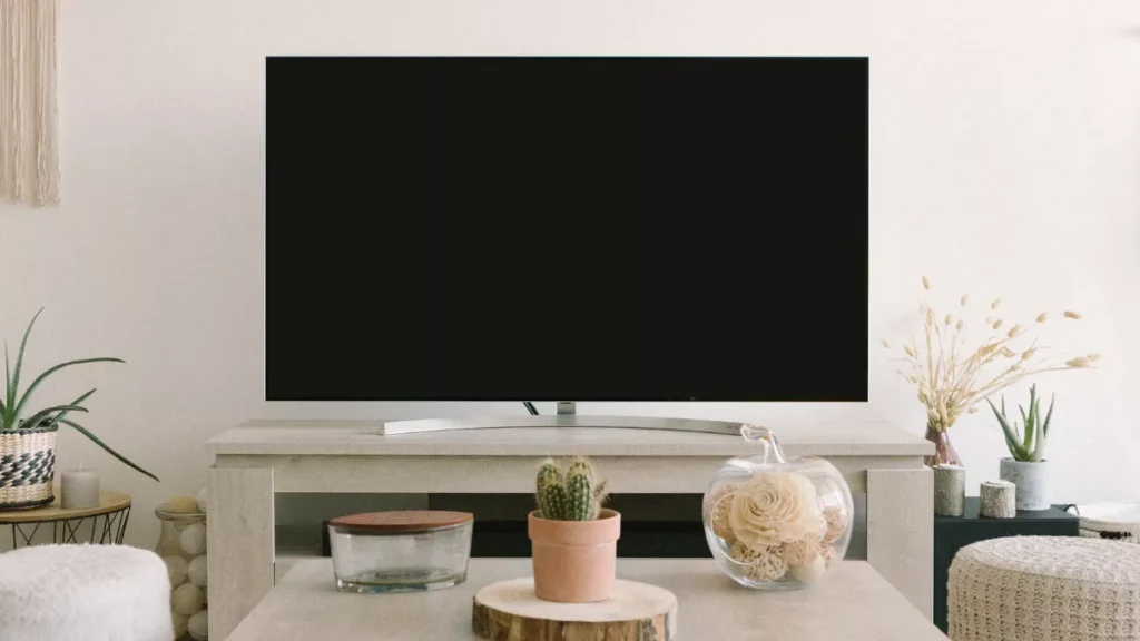 Flat screen tv in salt lake city home
